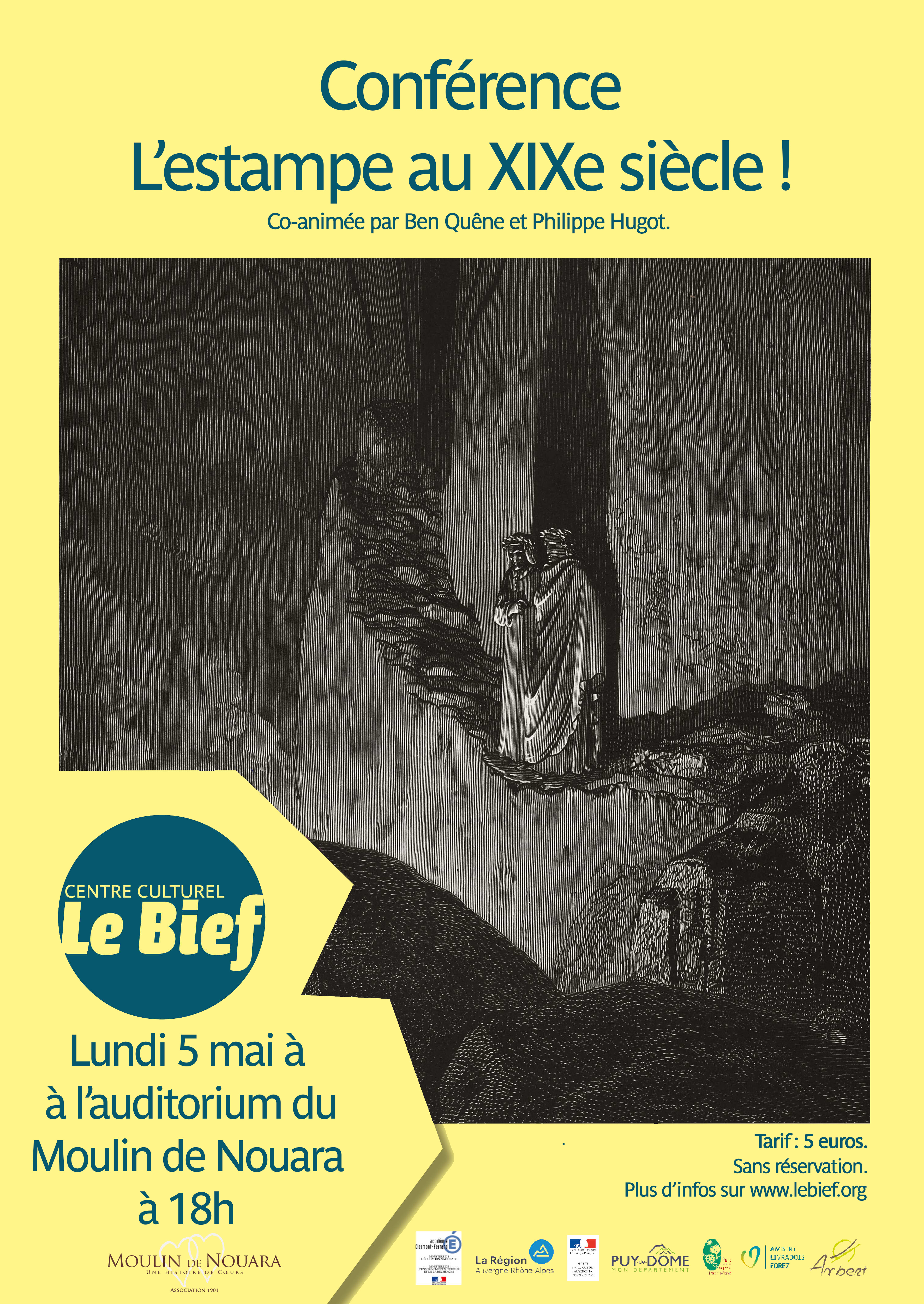 Conférence sur l’estampe au XIXeme siècle