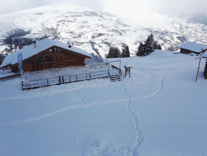 Vue sur le restaurant le Joli Bois