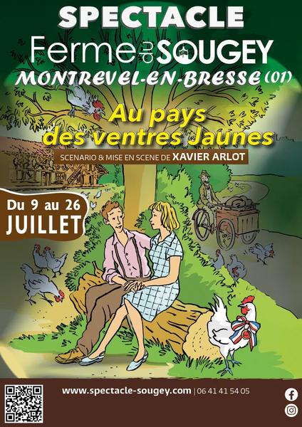 Affiche  Spectacle au Sougey 2026