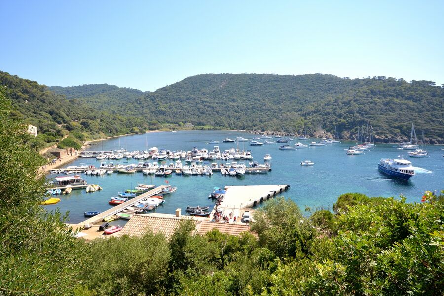 L'île de Port Cros, coeur de parc National à Hyères