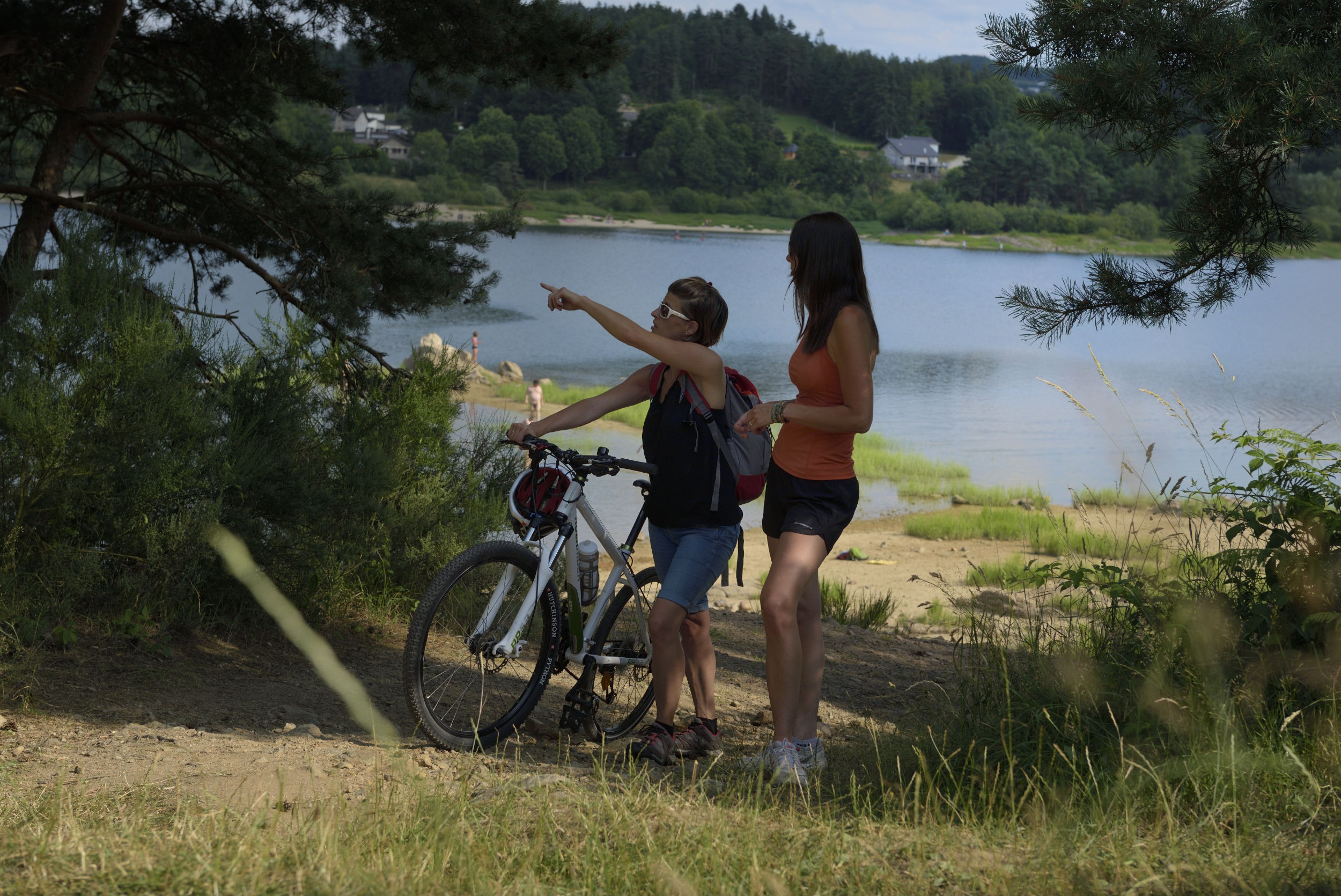 Tour du lac 2024 de vassiviere en velo