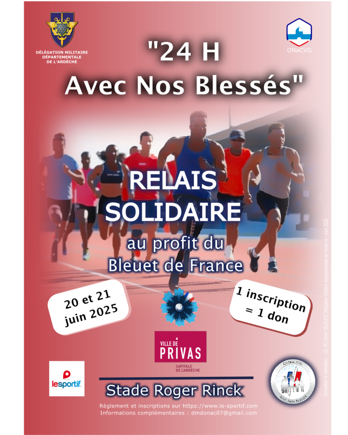 Rendez-vous futés ! : Relais de solidarité : 24h avec nos blessés