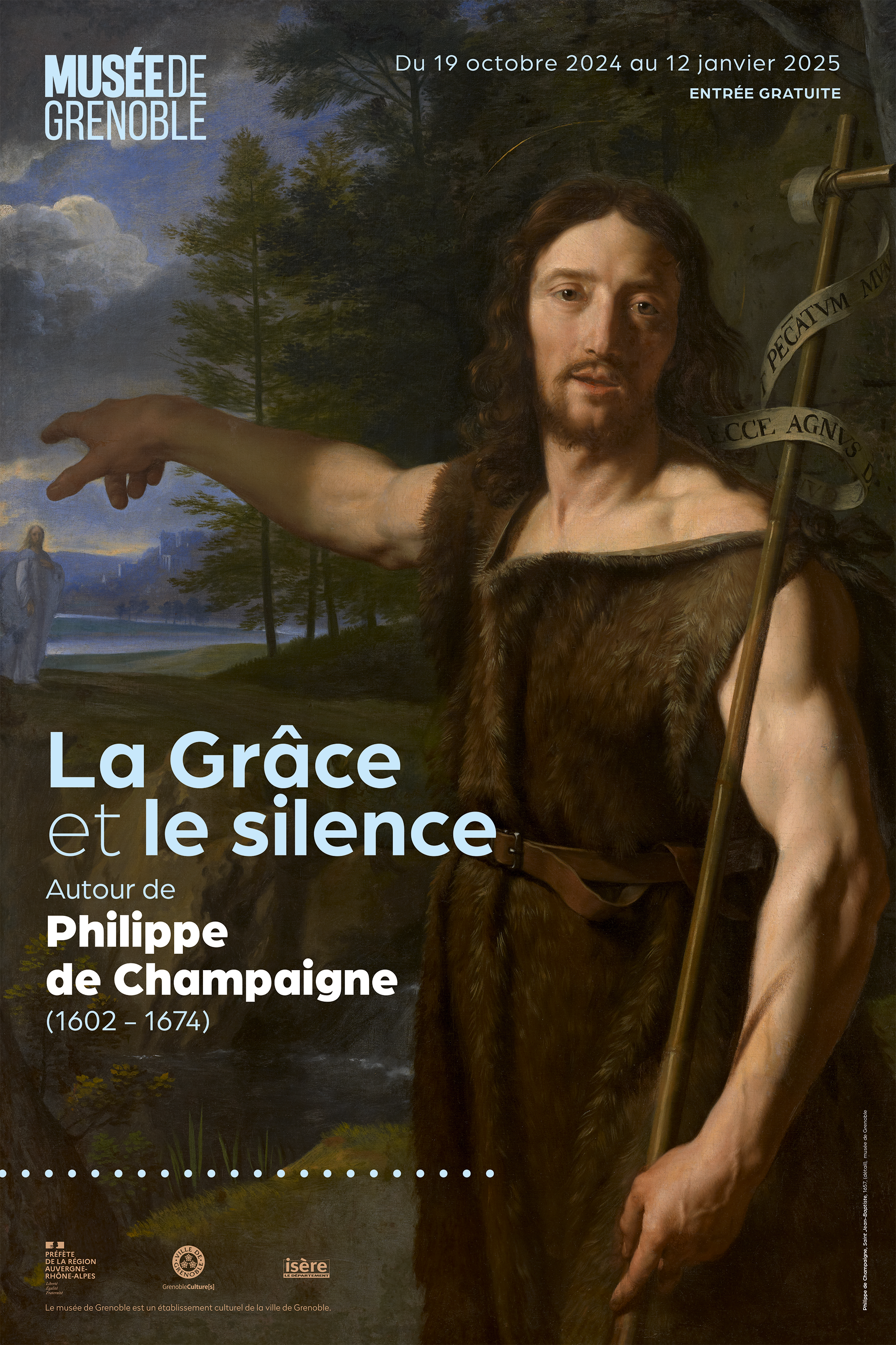 Expositions Autour de Philippe de Champaigne (1602-1674).  La Grâce et le silence et Pierre Buraglio