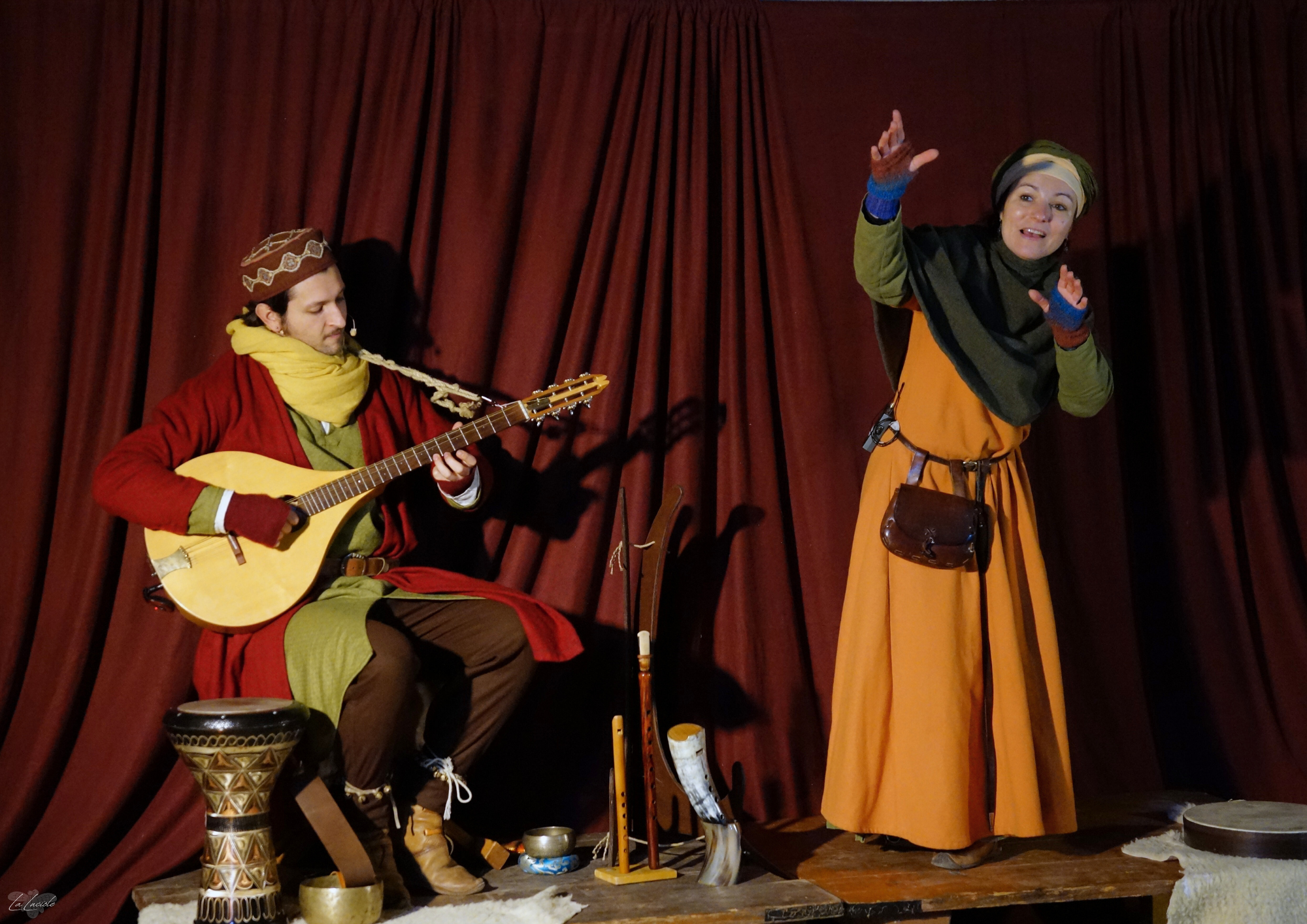 Escarcelle à histoires - Contes et musiques du Moyen Âge aux Tours de Merle
