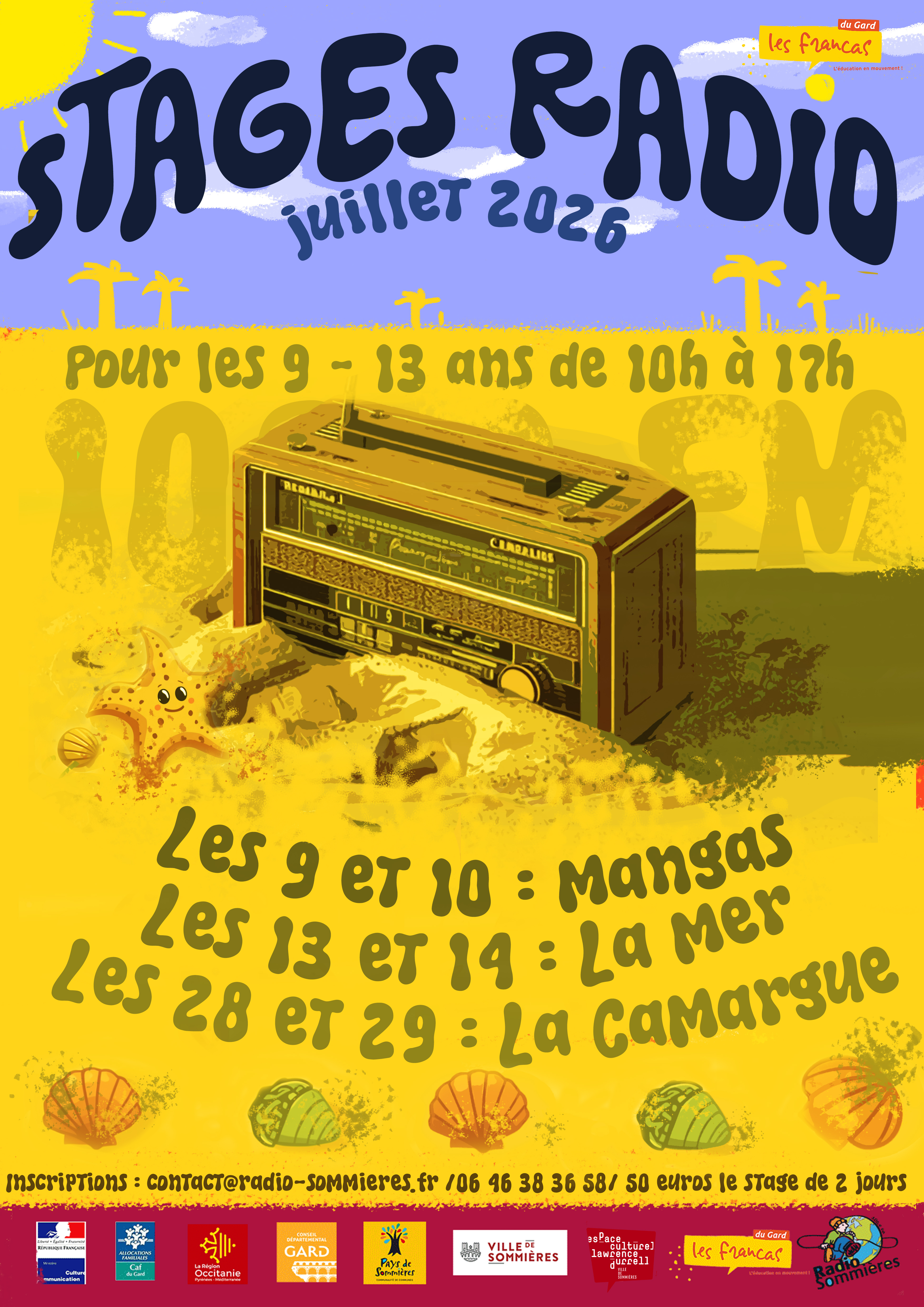 Stage radio sur le thème des Mangas