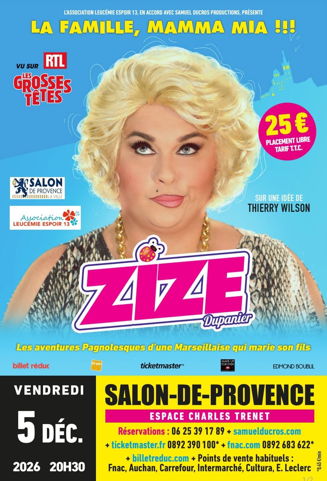 Spectacle : Zize Du Panier