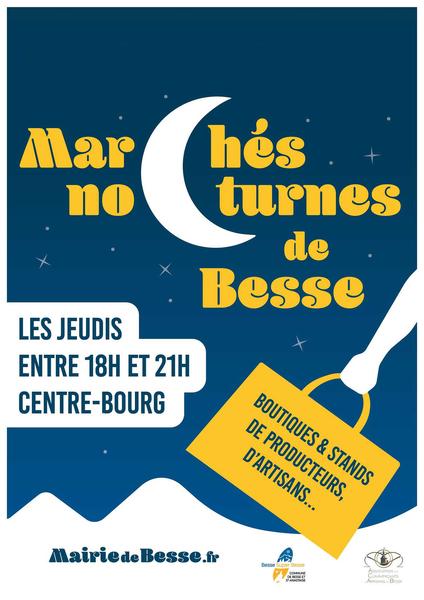 Marché nocturne de Besse-et-Saint-Anastaise