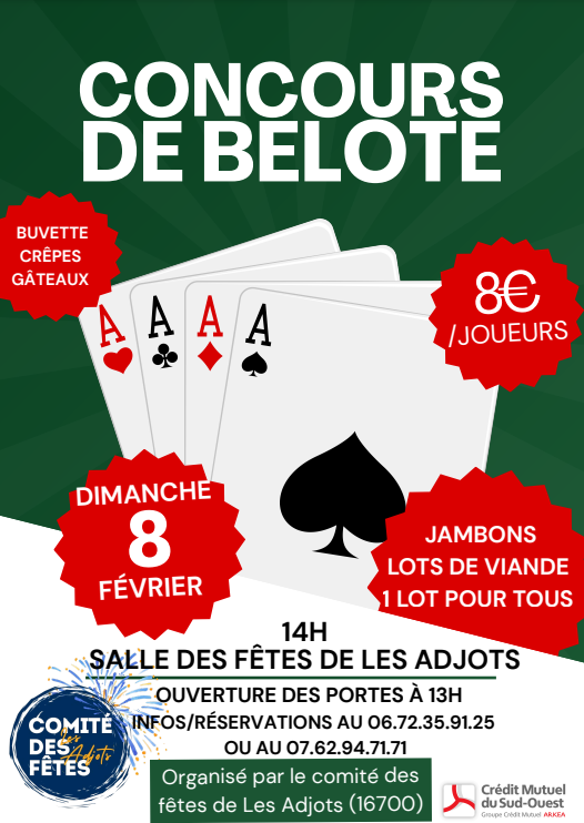 Concours de belote_Les Adjots