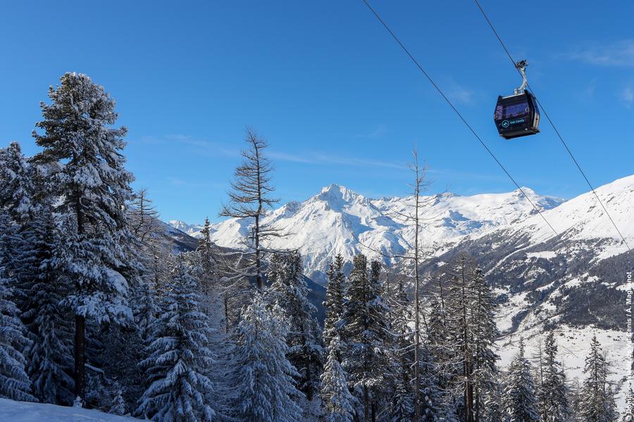 Télécabine du Vieux Moulin à Val Cenis