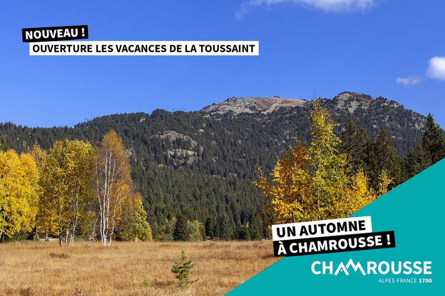 Chamrousse fête l'automne pour les vacances de la Toussaint !