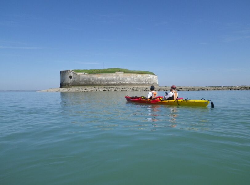 Tour de l'île Madame en kayak de mer au coeur du parc Marin.