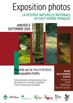 Exposition temporaire "Regards sur le Haut-Rhône, remarquables forêts"_Aoste