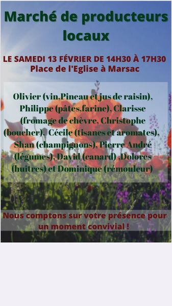 Marché de Marsac