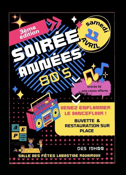 Soirée années 80's