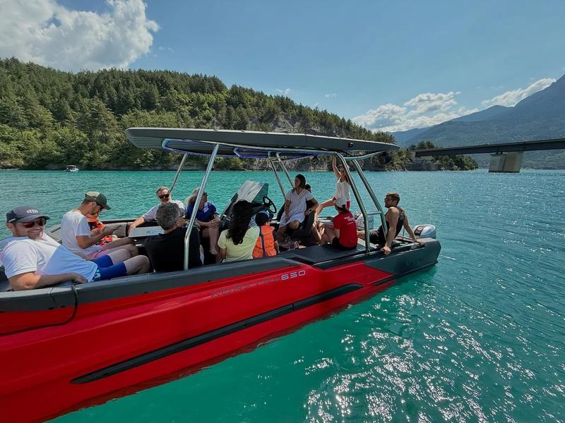 Serre Ponçon tour - Promenade en bateau - Apéro bateau_Savines-le-Lac