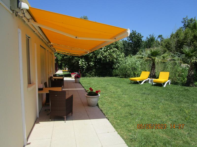 Terrasse chambre verte