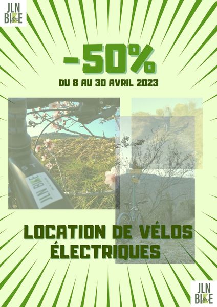 Bon plan de Location de VTT électrique à lOffice de Tourisme Porte Sud Ardèche