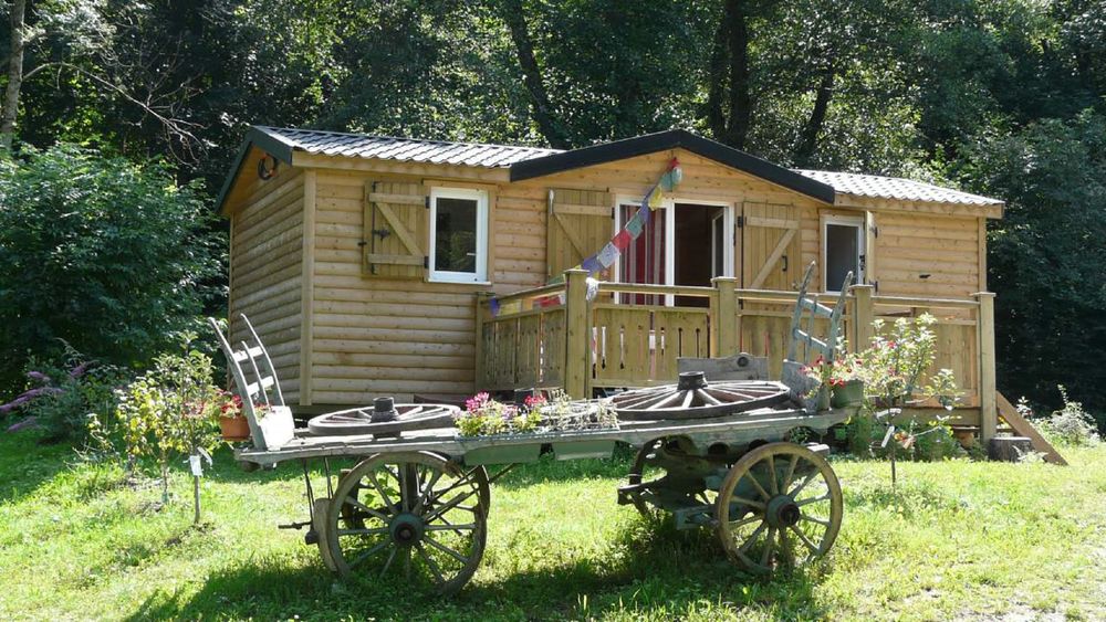 Roulotte - camping Ser Sirant