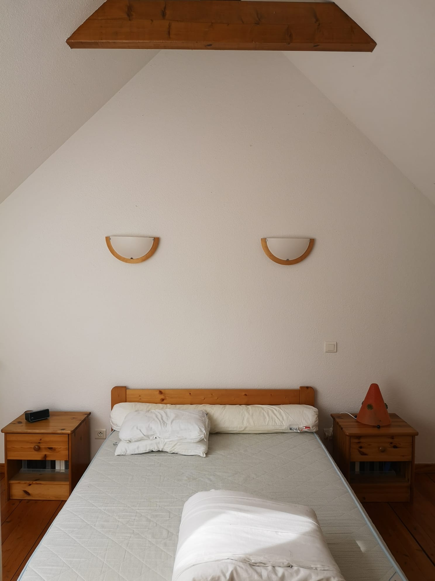 Chambre individuelle à l'étage