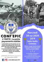 Conférence la petite paysannerie oubliée