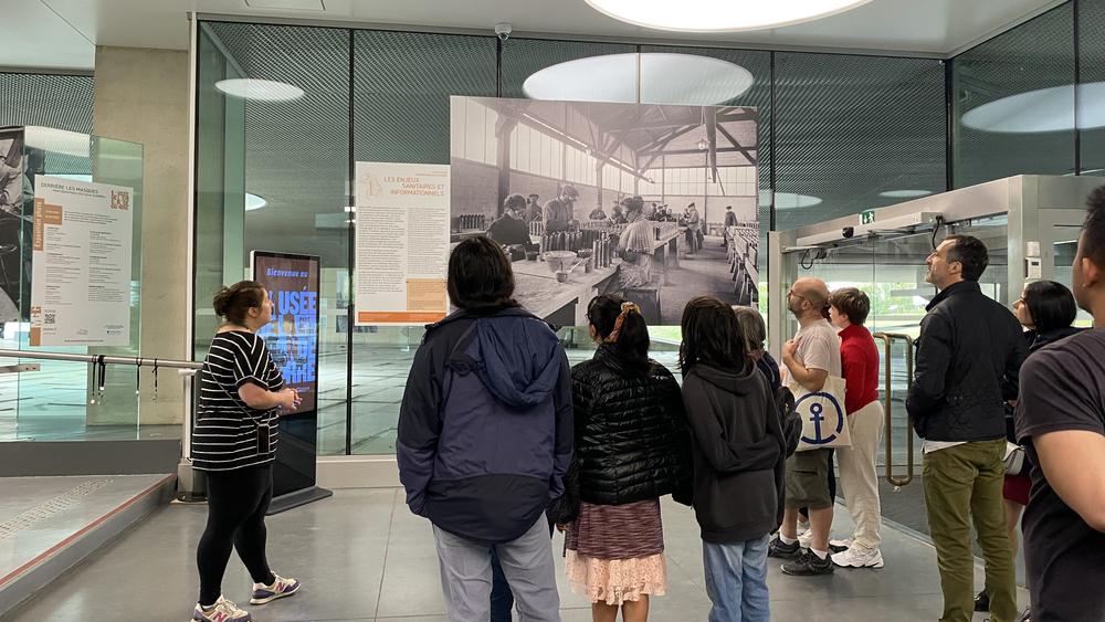 Visite du musée de la Grande Guerre