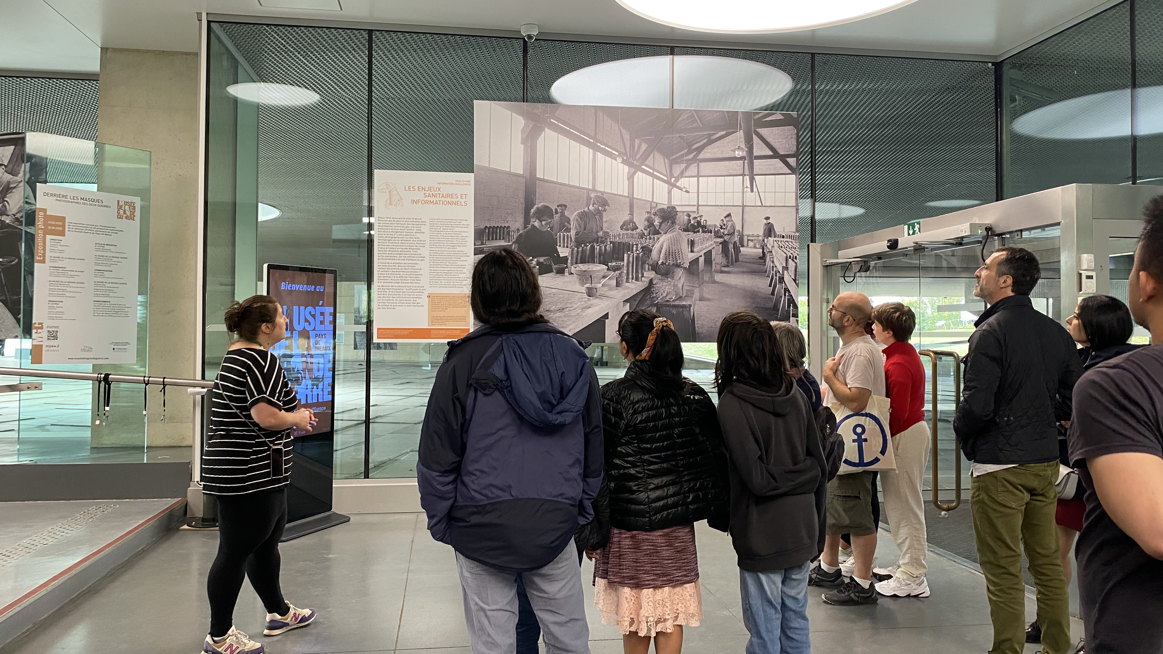 Visite du musée de la Grande Guerre