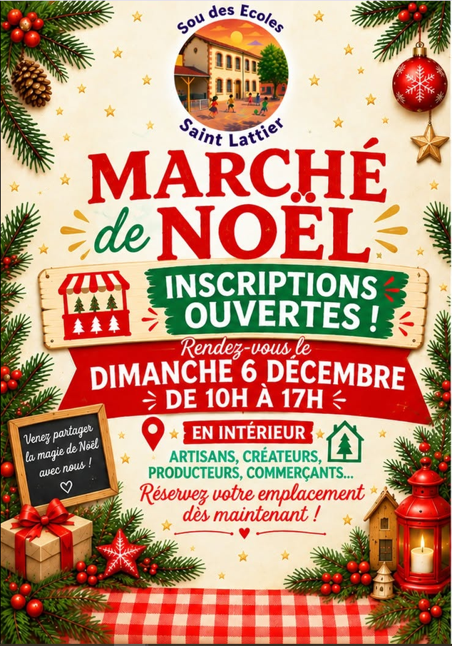 Marché de Noël de Saint-Lattier_Saint-Lattier