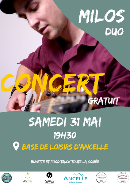 Concert 'Milos duo'_Ancelle - © @Mairie Ancelle Concert 'Milos duo'_Ancelle - © @Mairie Ancelle