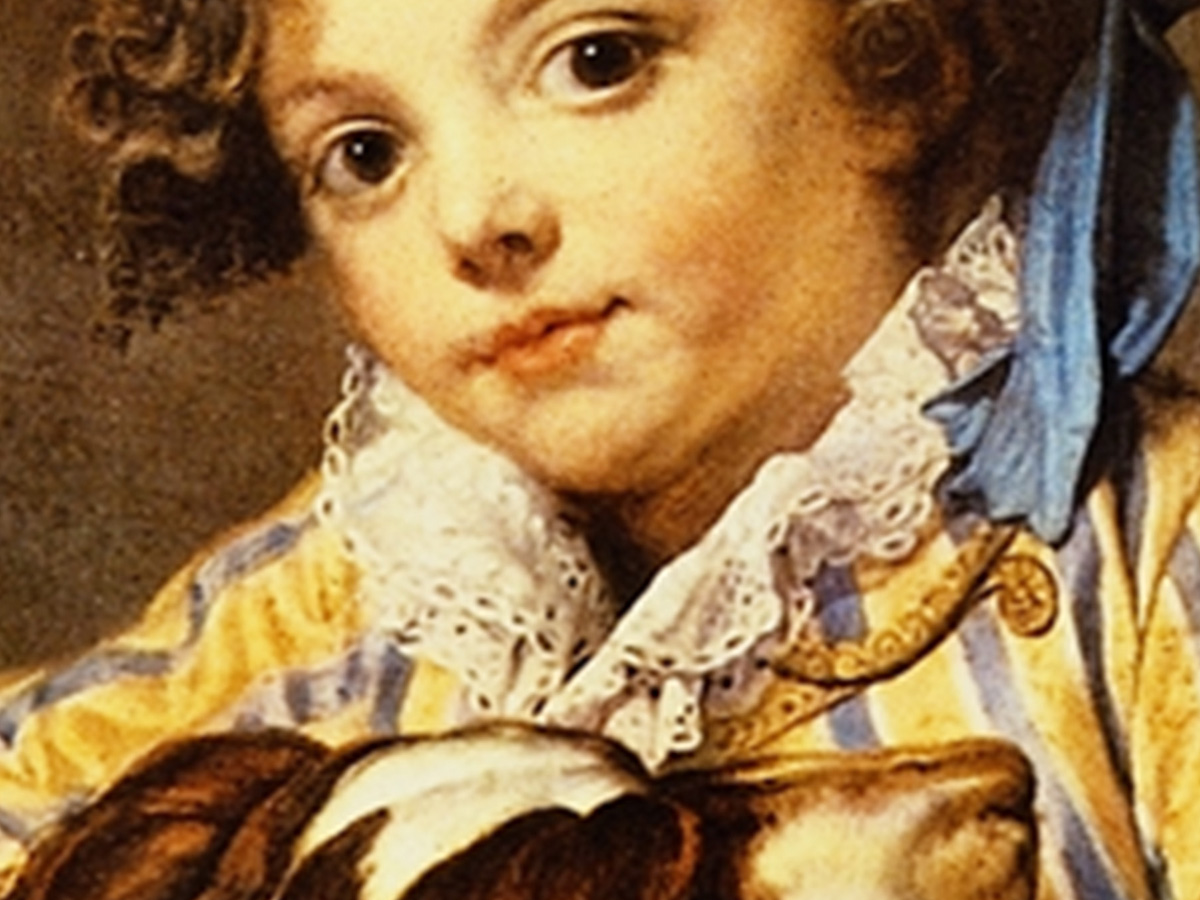 Jeune Garçon au Chien
