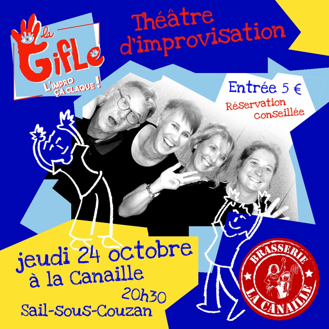 Cabaret à La Canaille - Théâtre d'impro - SAIL-SOUS-COUZAN