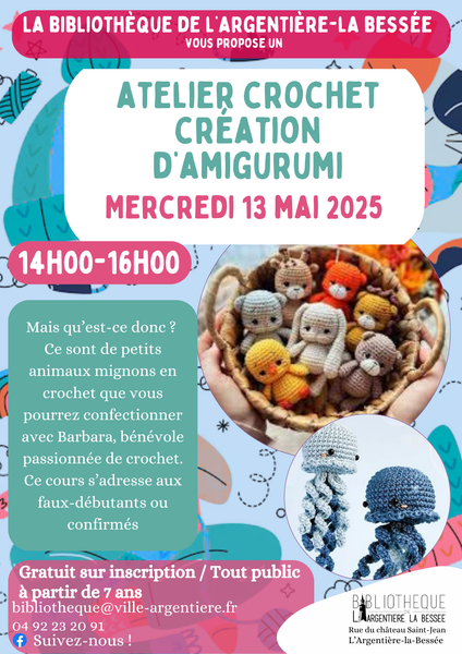 Atelier crochet Amigurumi