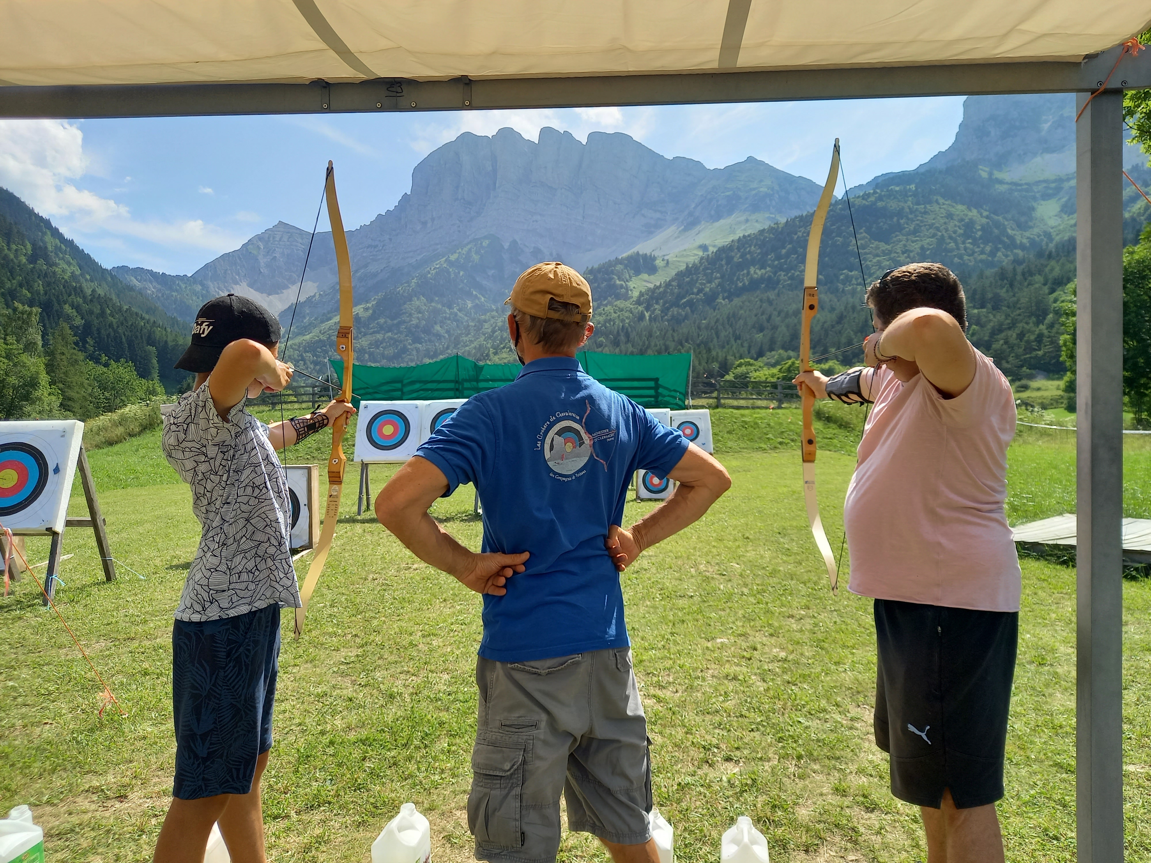 Séance de tir à l'arc