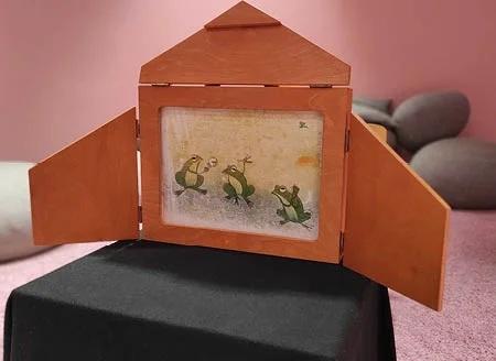 Conte en kamishibai - Un temps (ra)conté_Pommiers-en-Forez