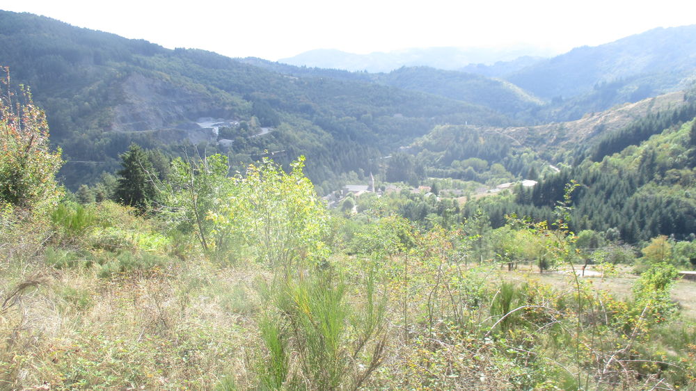 Vue de St Julien d'Intres