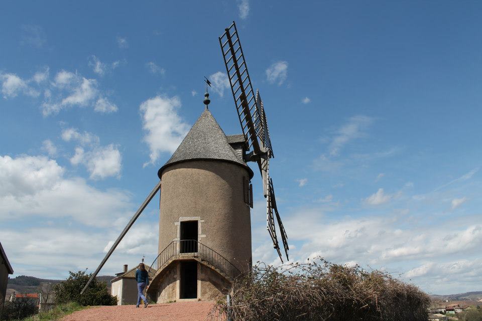 visite du Moulin à Vent à Romanèche-Thorins