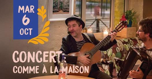 Concert "Comme à la maison"