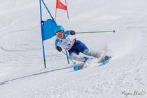 Photo descente en ski