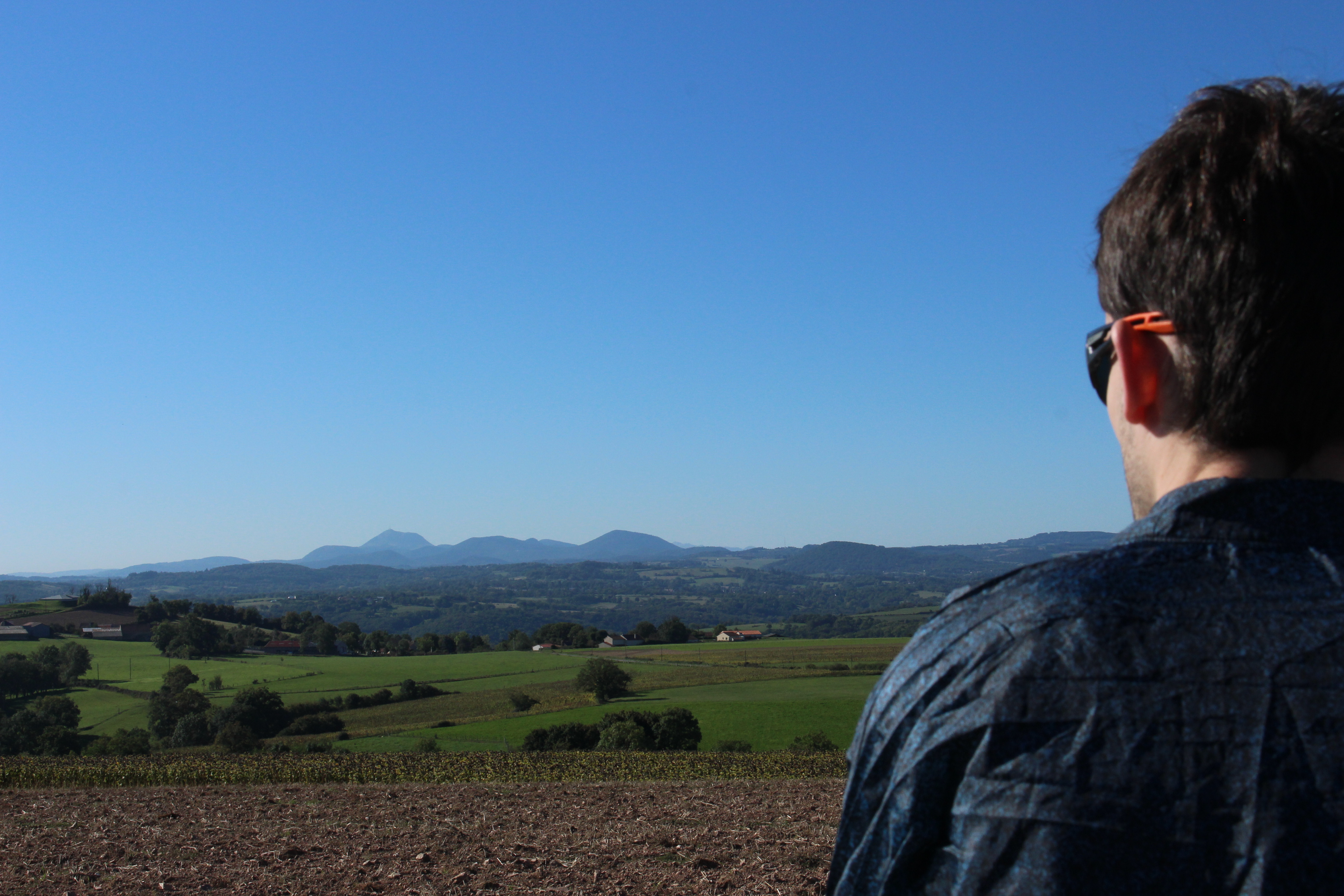 Panorama sur la chaîne des Puys