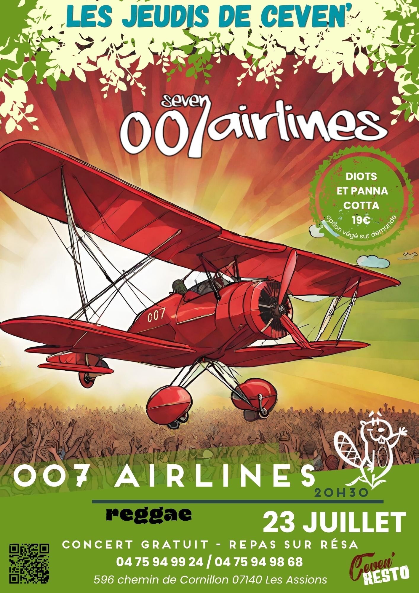 Concert : 007 Airlines