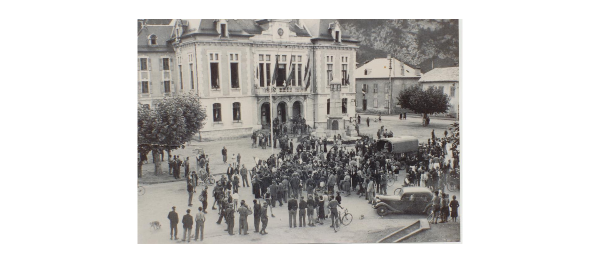 Exposition temporaire << Cluses, entre libération et refondation républicaine >>_Cluses