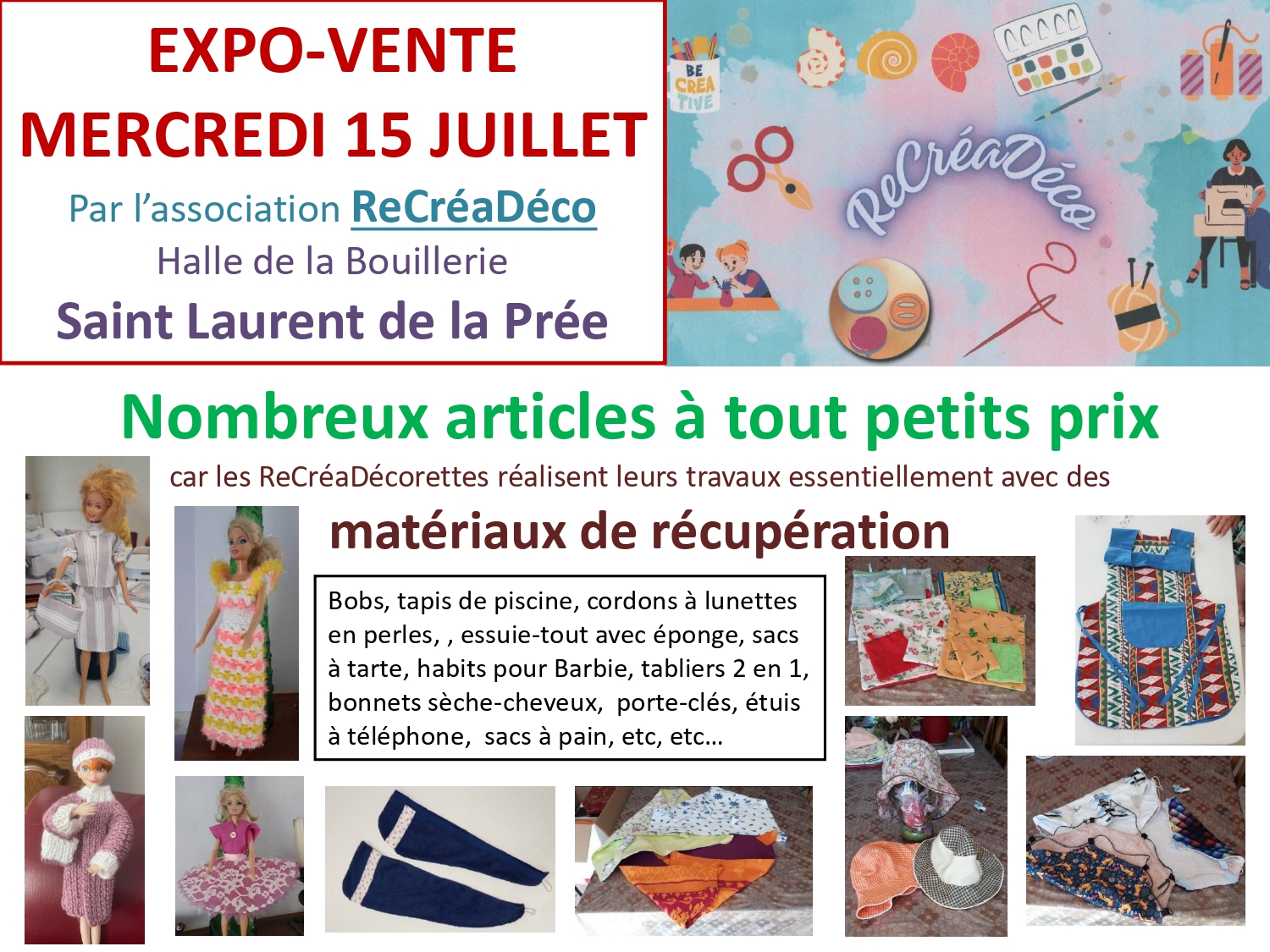Expo-vente : ReCréaDéco