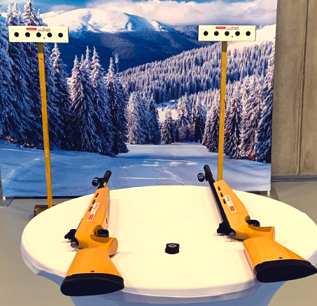 Jeux d'hiver - Initiation à la carabine laser