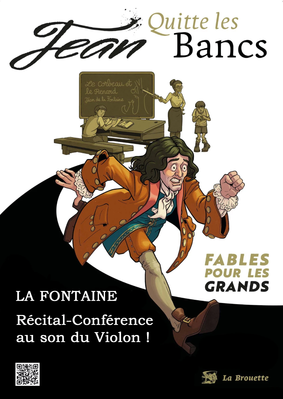 Spectacle, conférence - Jean quitte les bancs