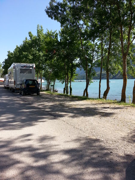 Aire d'accueil camping-cars - Treffort - Lac de Monteynard