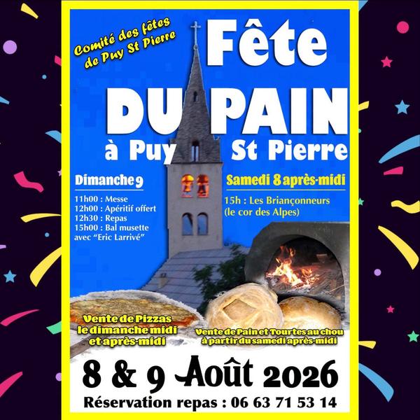 Fête du Pain à Puy-Saint-Pierre