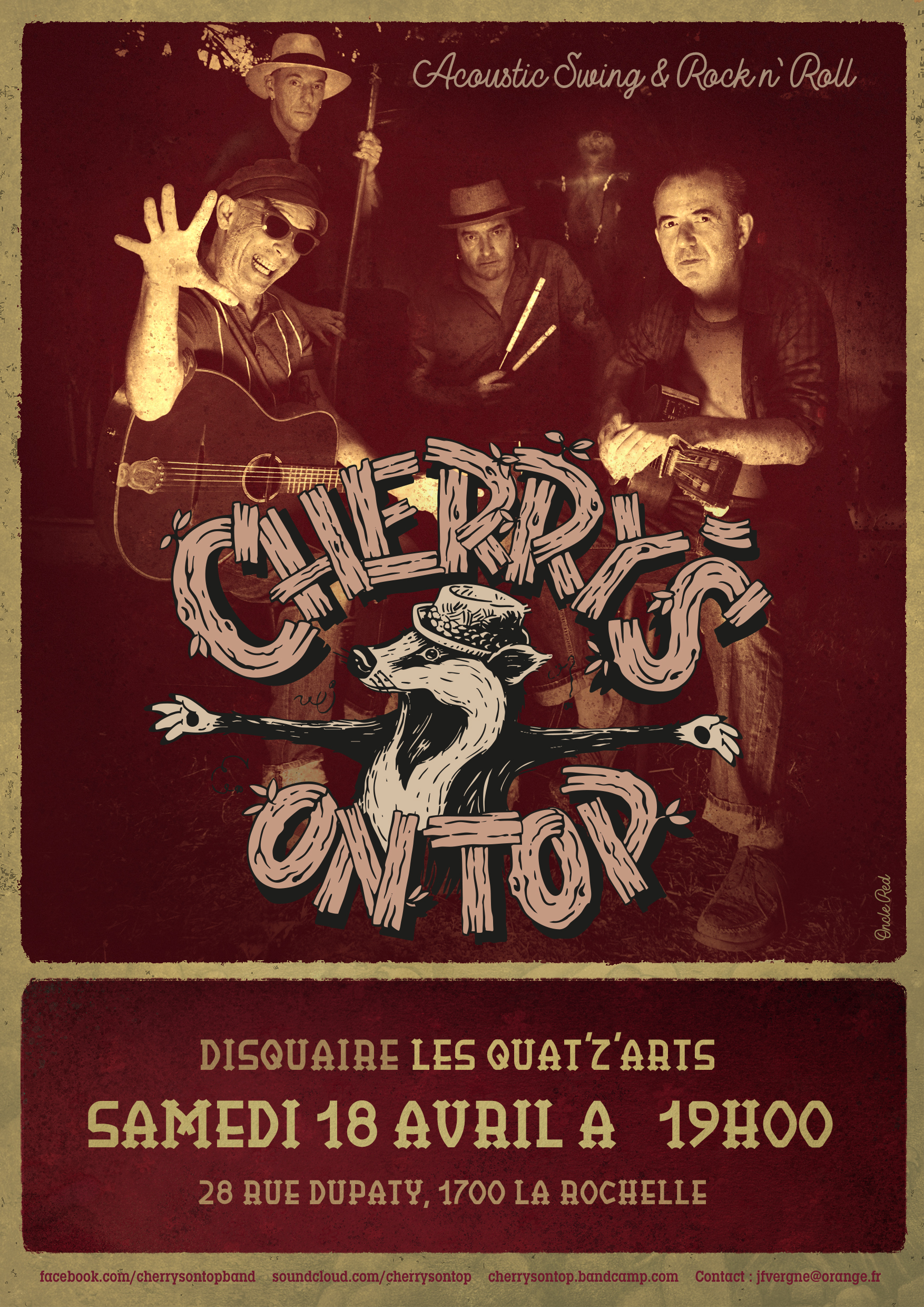 Concert - Cherry's on top (SWING ROCK ACOUSTIQUE)