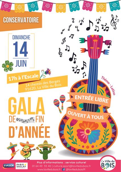 Gala du Conservatoire de La Ville du Bois 