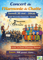 Concert Harmonie de Chatte 30-05-2026