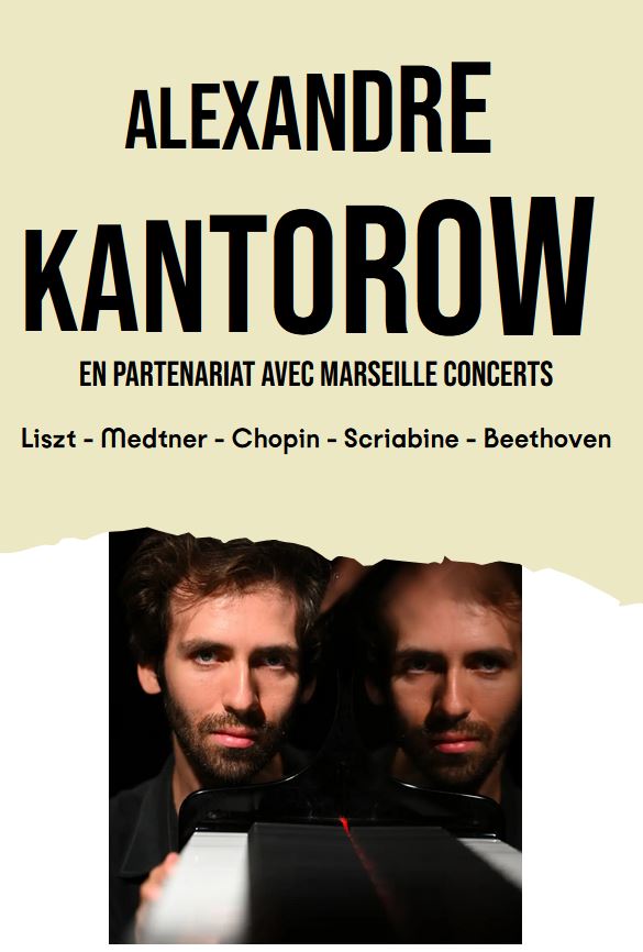 Récital d'Alexandre Kantorow