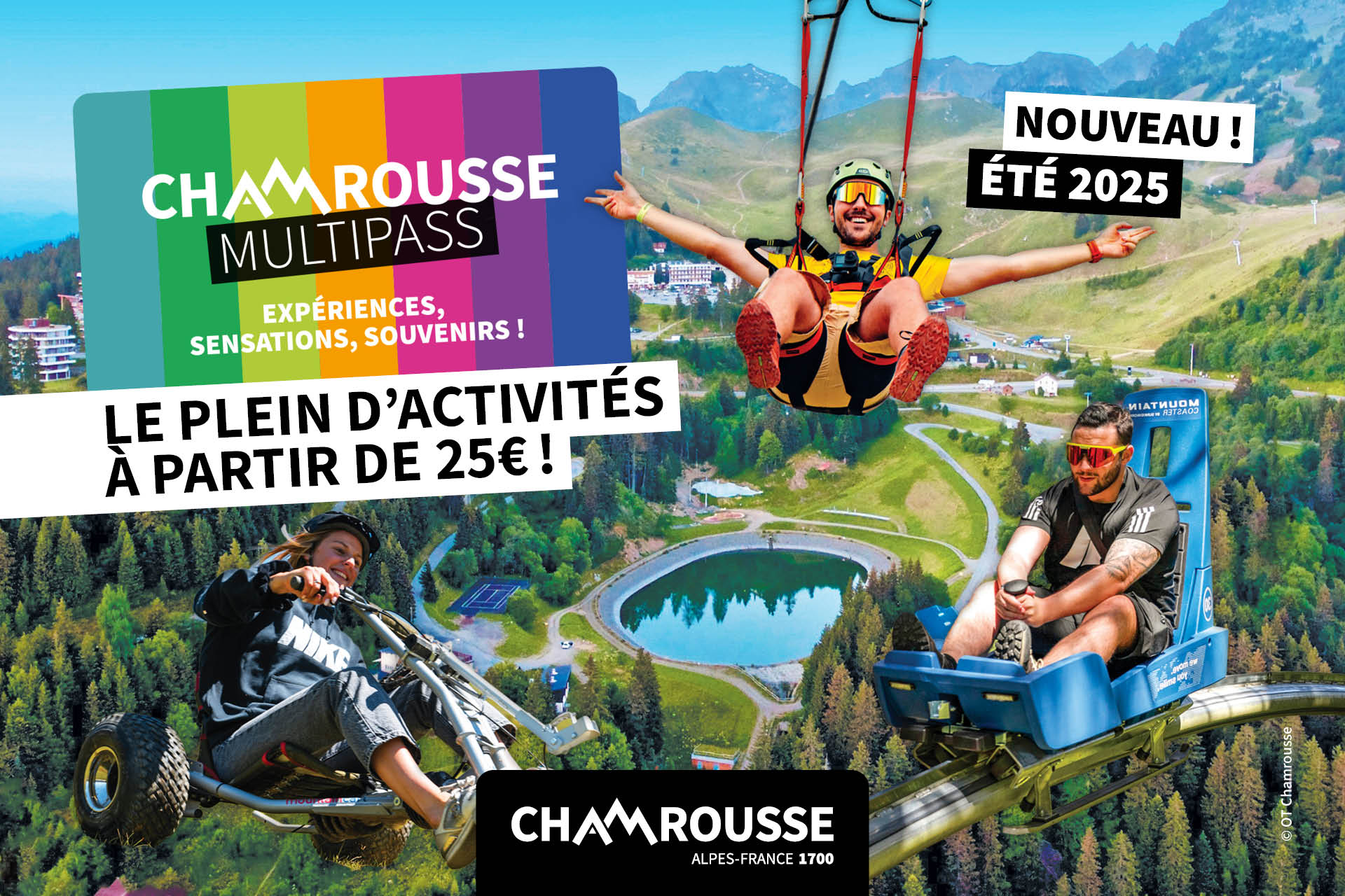 Chamrousse multi-activity pass